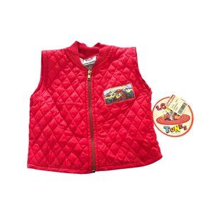 NWT Vintage Looney Tunes Zip Vest Size 2